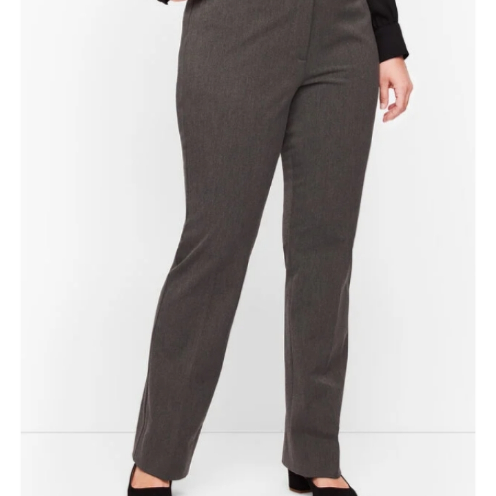 New without tags, Grey Crepe wide leg slacks